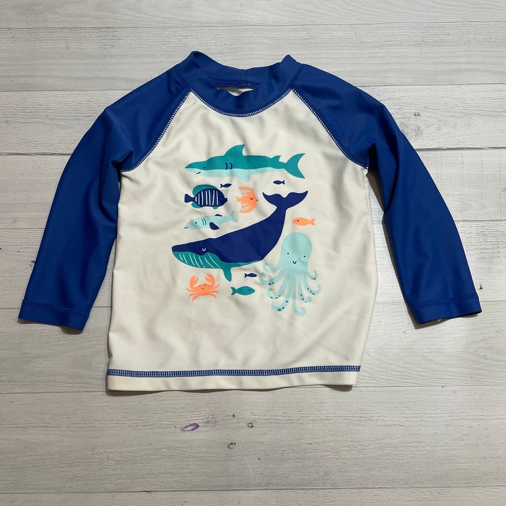 Carters‎ baby sea animals rash guard 12 months